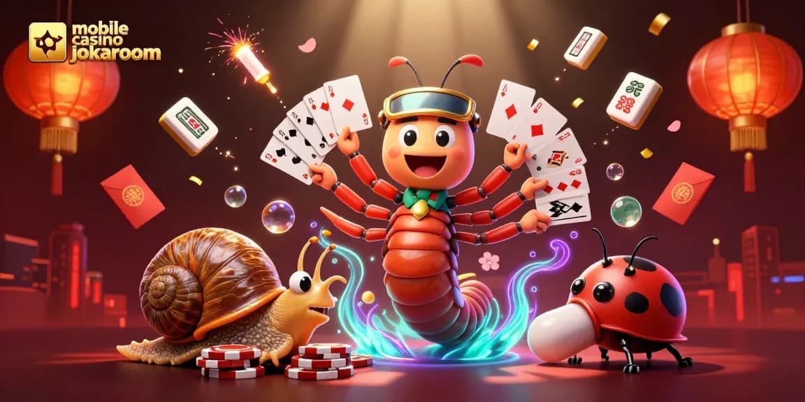 Experience the thrill of mobile casino jokaroom with cartoon characters gaming, vibrant visuals, and dynamic action.