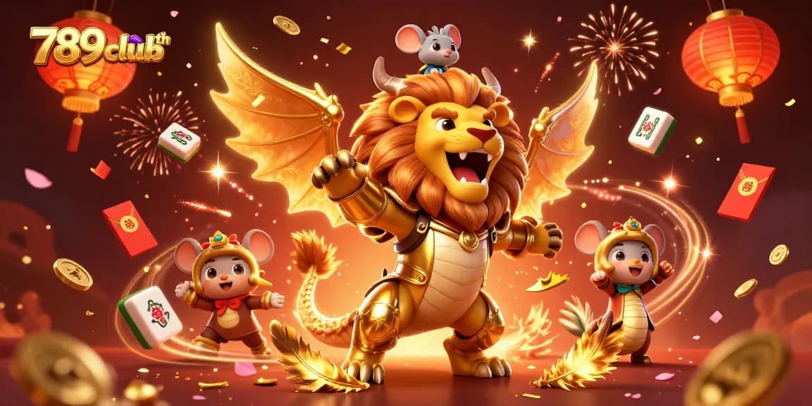 Experience thrilling gameplay at 789clubth with iconic gaming elements, celebrating rich rewards.
