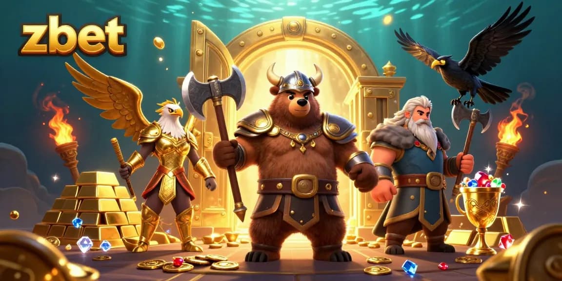 Spin the reels with zbet and unveil treasures from a mystical casino realm filled with gold and jewels.