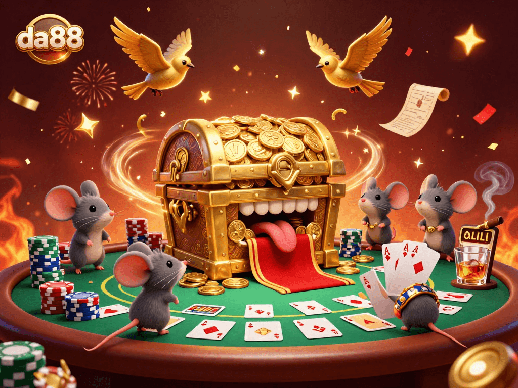 Experience exciting gameplay with da88's innovative features in a vibrant casino atmosphere.