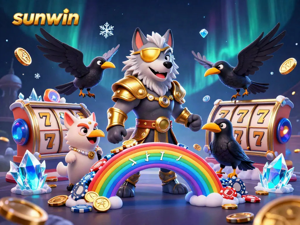 Engage in thrilling gameplay at sunwin with vibrant casino elements and dynamic characters.