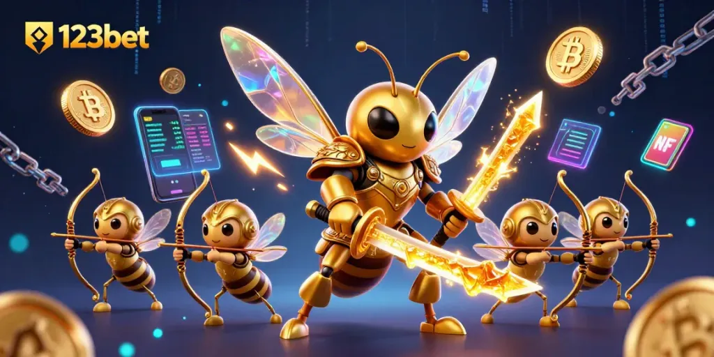 Bettors explore dynamic gameplay at 123bet with immersive, vibrant 3D visuals and exciting crypto elements.