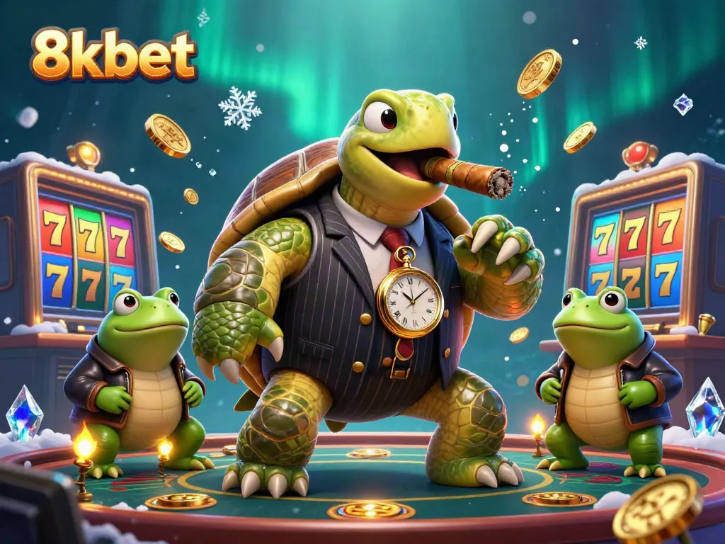 Experience thrilling gameplay with 8xbet's vivid 3D slots in an enchanting casino atmosphere.