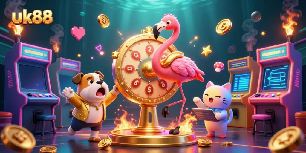 Engage in thrilling gaming at uk88 with exciting prizes, colorful machines, and vivid fun.