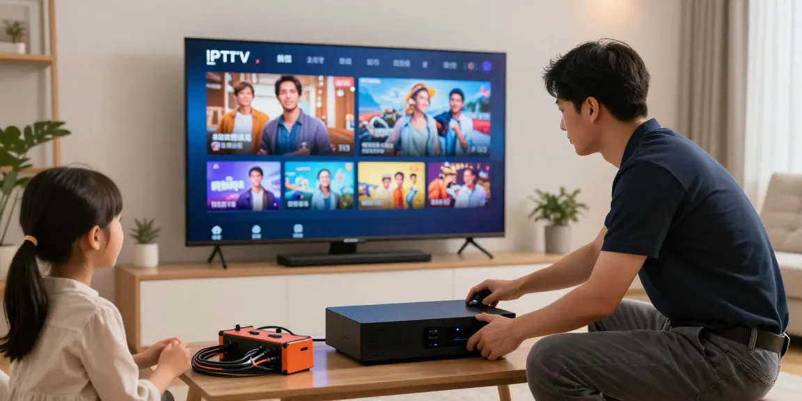 Best IPTV solutions from trusted local services, professional contractor setting up reliable streaming services.