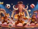 Experience debet-onl with a vibrant prehistoric casino scene featuring engaging characters and dynamic elements.
