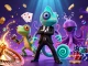 Experience the best aussie online casinos with a colorful 3D illustration of dynamic characters among casino elements.