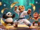 Experience the excitement of da88 through vibrant 3D illustration showcasing a kung fu tiger amid casino elements.