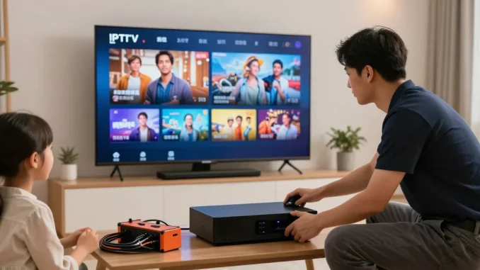 Best IPTV solutions from trusted local services, professional contractor setting up reliable streaming services.